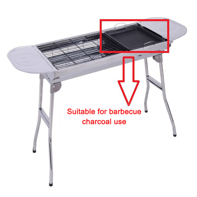 Sartén cuadrada gruesa para ex - Camping Cooking Ware reseña y precio