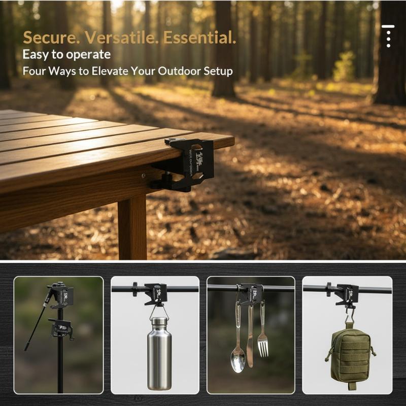 Gancho para colgar tanques de  - Camping Cooking Gas reseña y precio