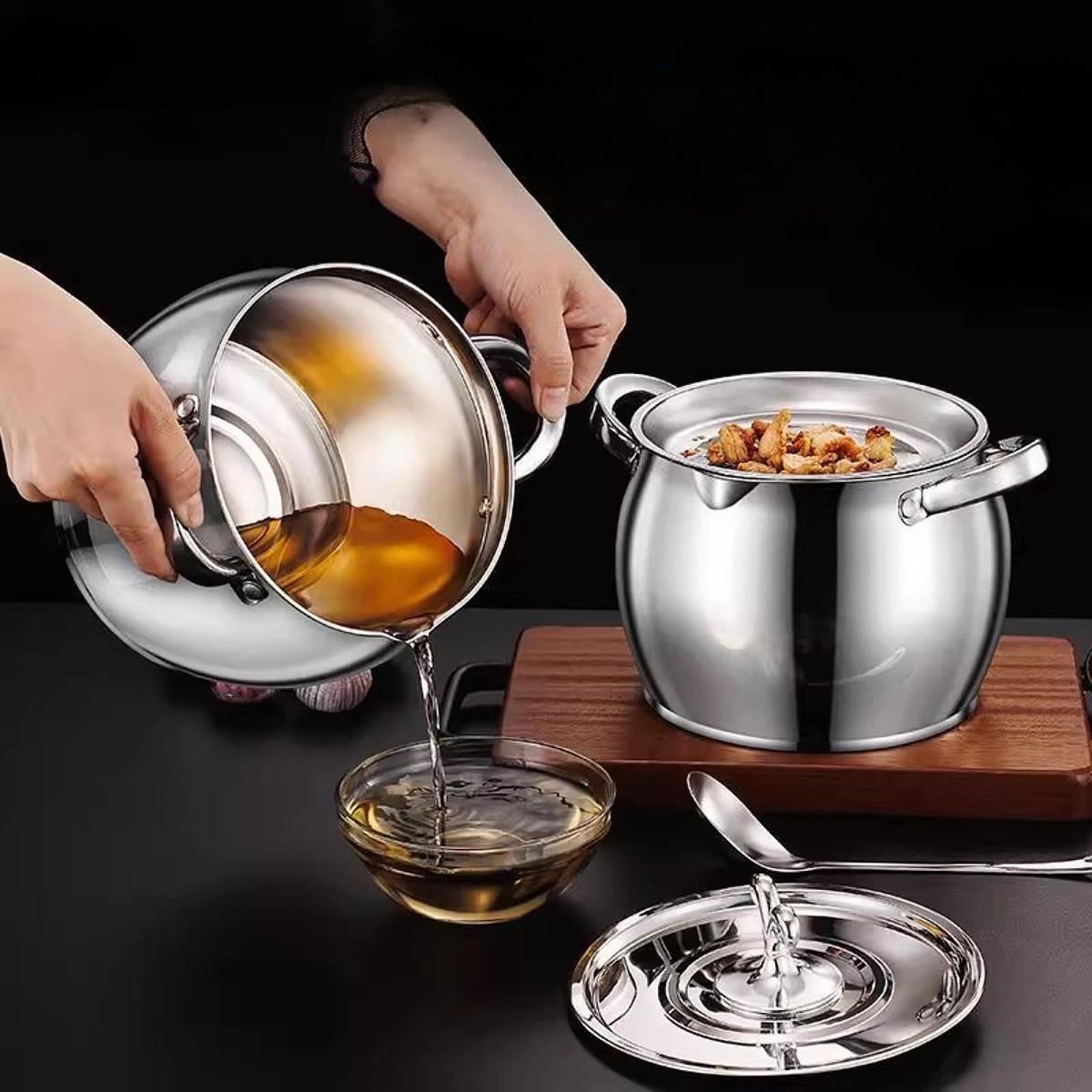 Contenedor de grasa, lata de g - Camping Cooking Container reseña y precio
