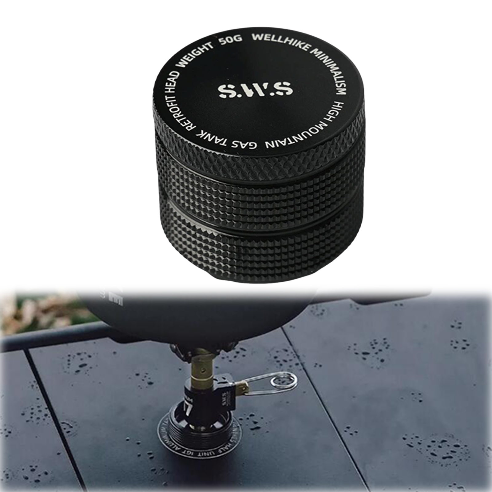 Conector de quemador mini para - Camping Cooking Table With Windshield reseña y precio