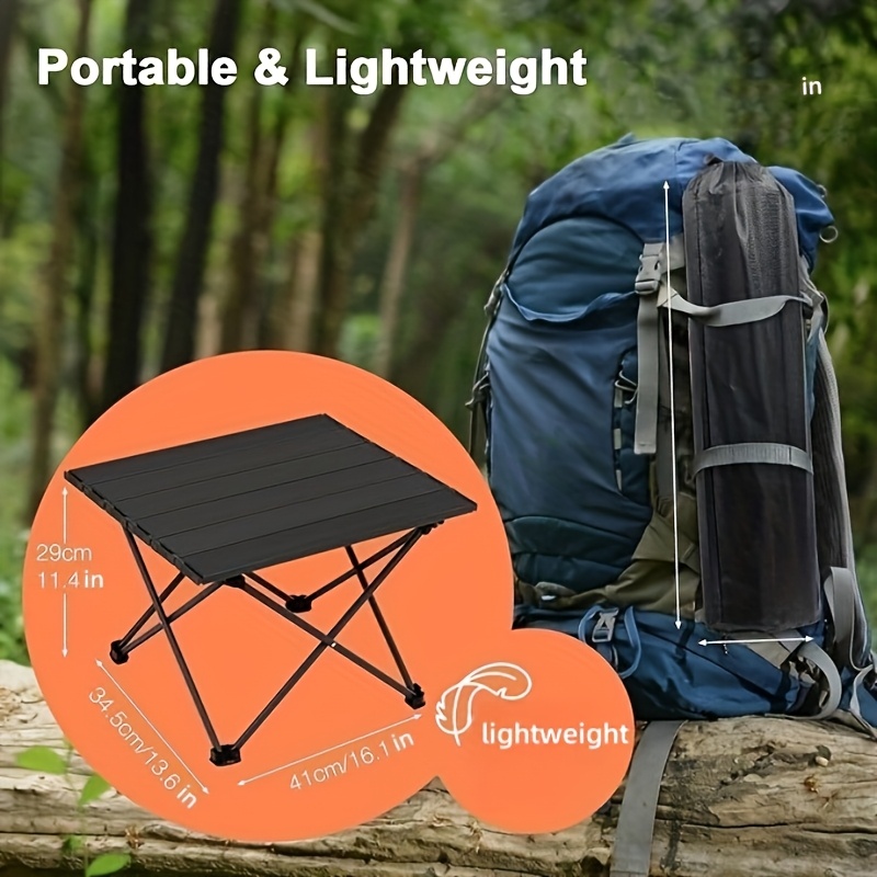 Mesa Lateral Plegable Portátil - Camping Cooking Equipment reseña y precio