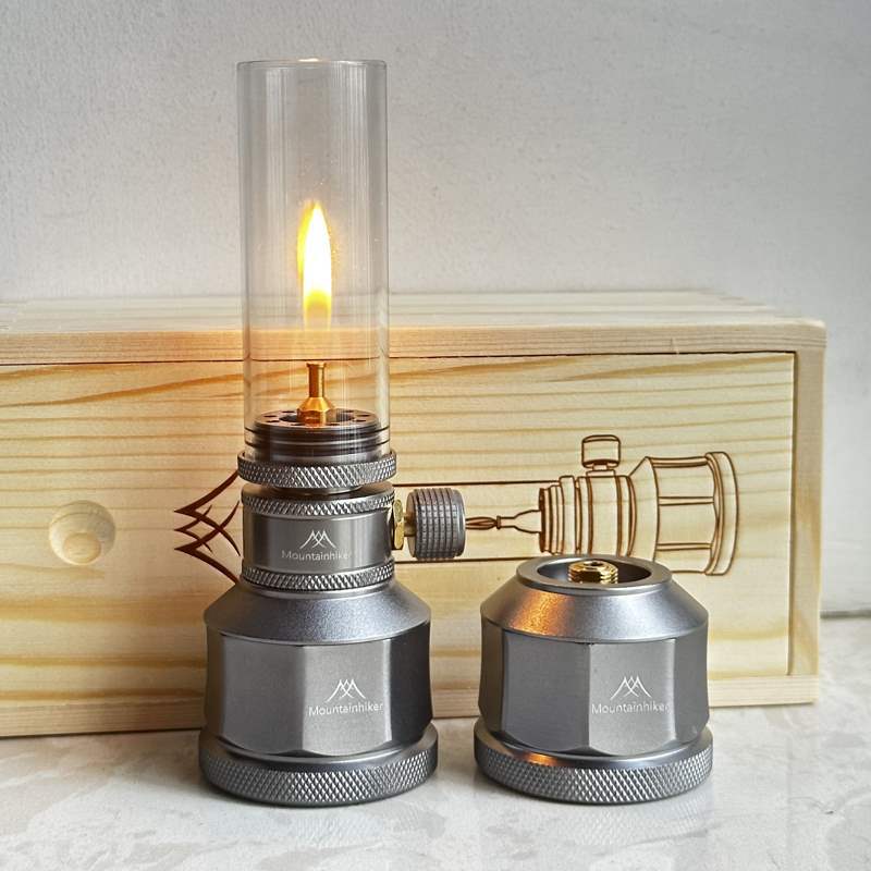 Lámpara de gas para acampar, l - Camping Cooking Light reseña y precio