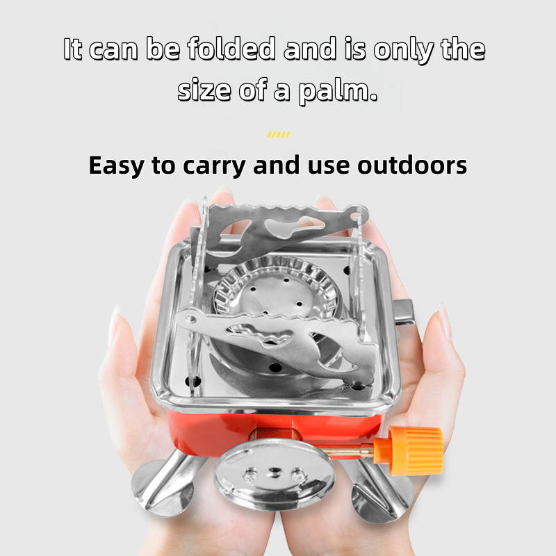 Mini Estufa Cuadrada Portátil  - Camping Cooking Ovens reseña y precio