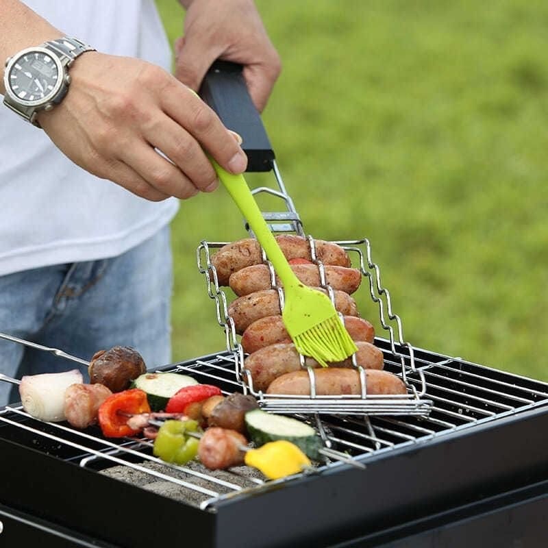 Parrilla de barbacoa portátil  - Camping Cooking Equipment reseña y precio