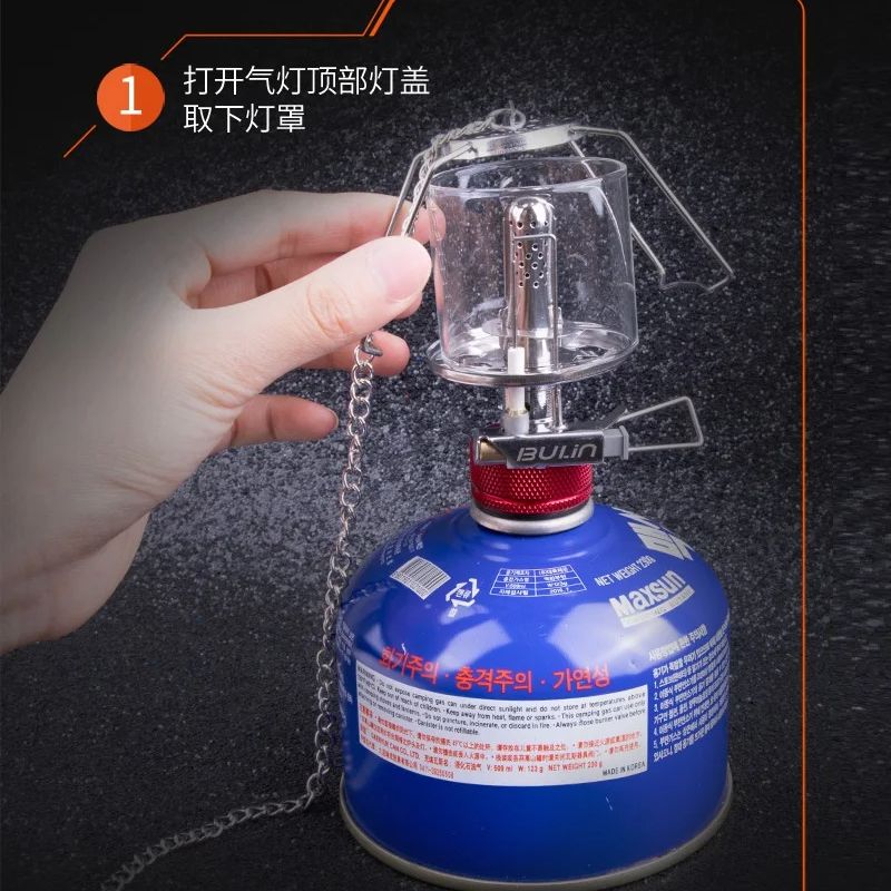 Lámpara de gas para acampar Bu - Camping Cooking Light reseña y precio