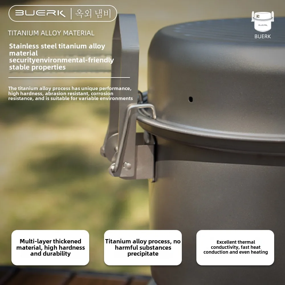 Olla multifuncional para cocin - Camping Cooking Ware reseña y precio