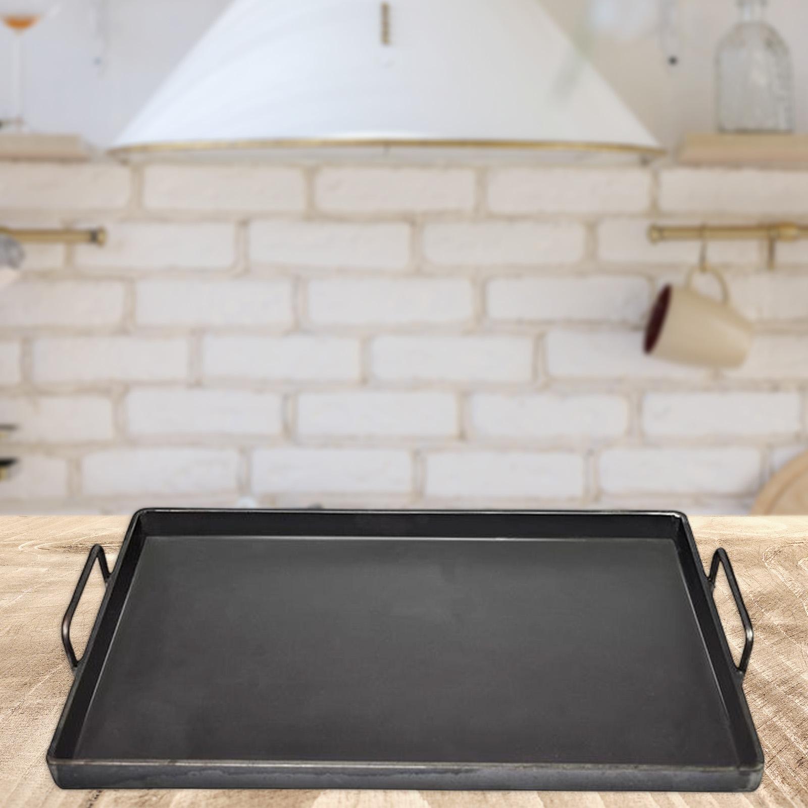 Plancha de Hierro Fundido para - Camping Cooking Frying Pan reseña y precio