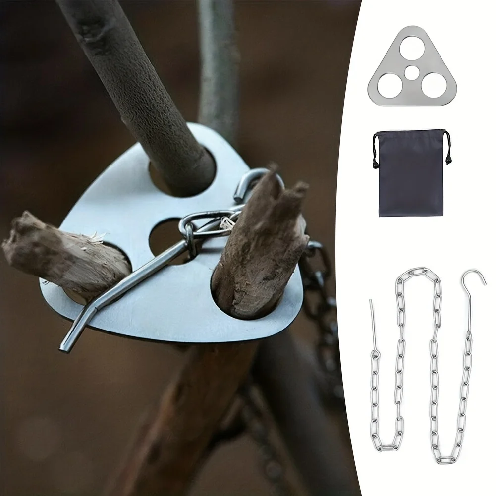 Trípode para barbacoa al aire  - Camping Cooking Utilities reseña y precio