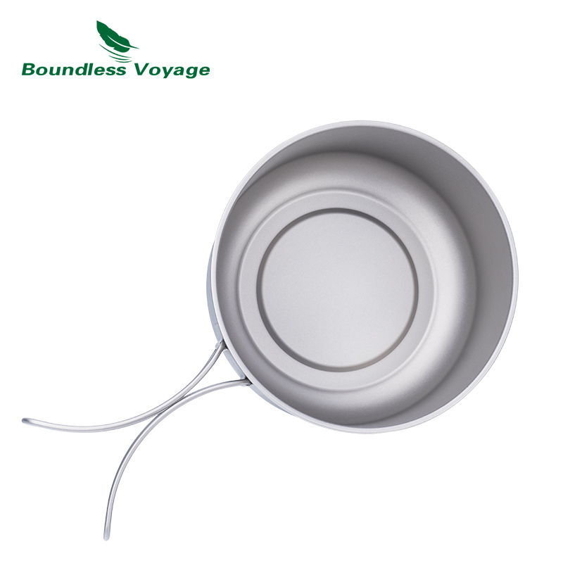 Olla de Camping de titanio Bou - Camping Cooking Ware reseña y precio