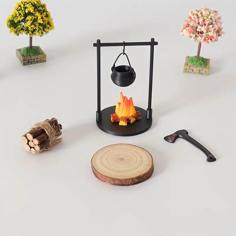 Mini estufa colgante para foga - Camping Cooking Utilities reseña y precio