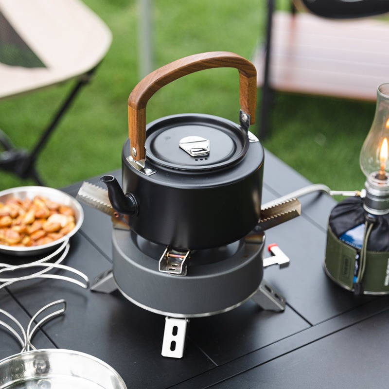 Hervidor de agua ligero de ale - Camping Cooking Handle reseña y precio