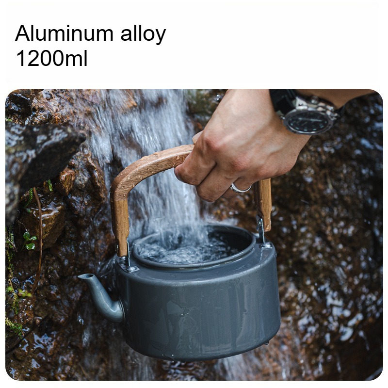 Hervidor de agua ligero de ale - Camping Cooking Handle reseña y precio