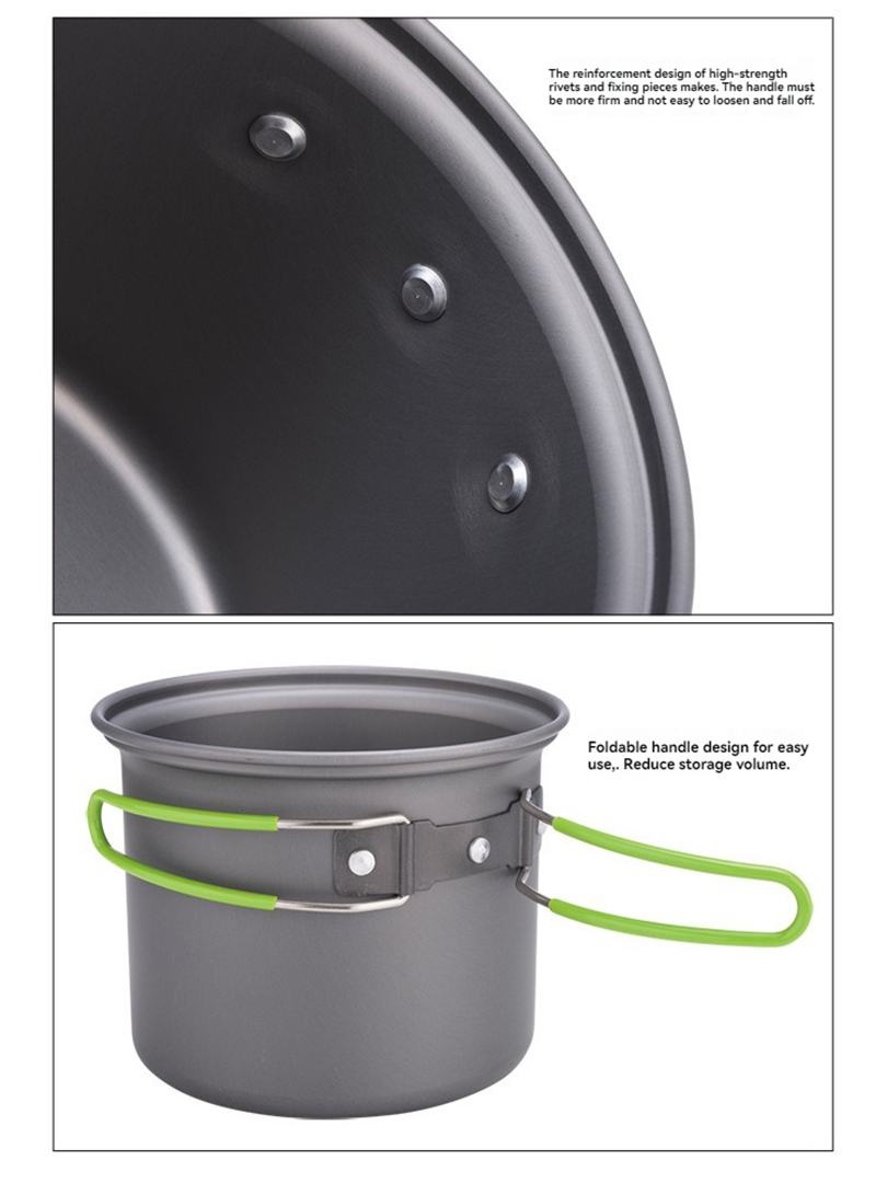 Juego de Utensilios de Cocina  - Camping Cooking Mess Kit reseña y precio
