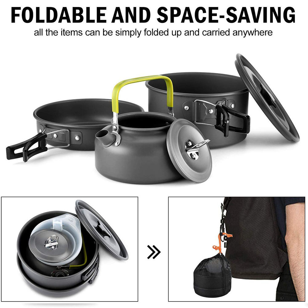 Juego de utensilios de cocina  - Camping Cooking Utilities reseña y precio