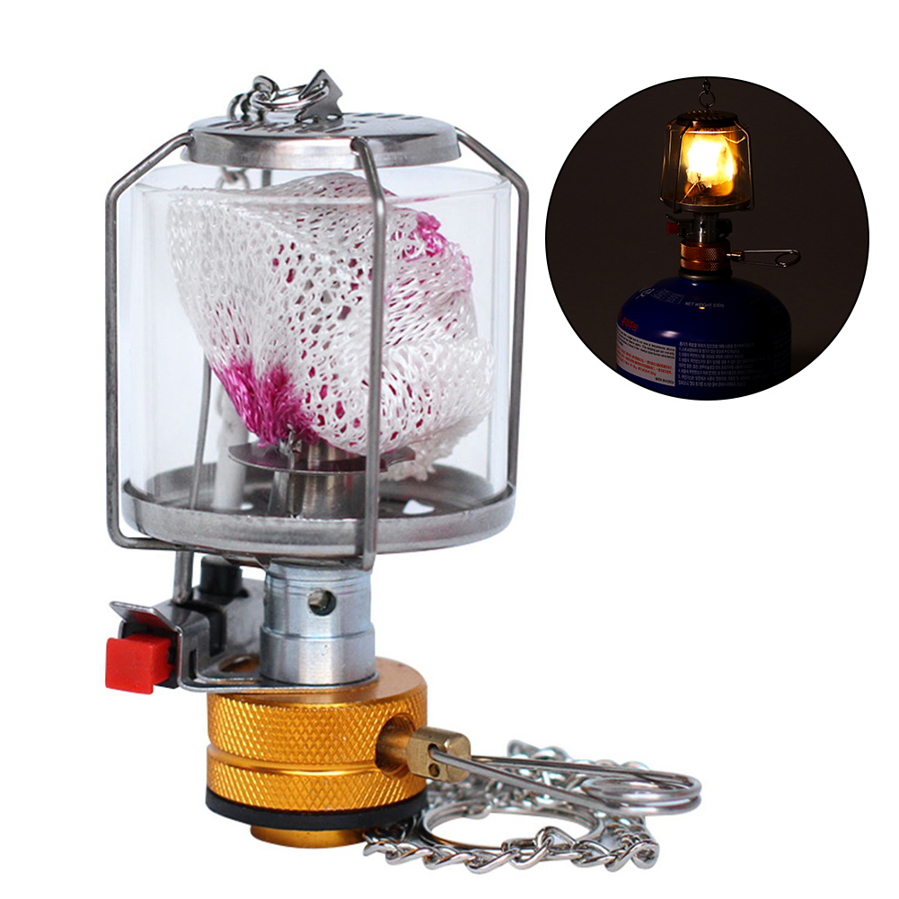 1 Set Gas Lamp Outdoor Camping - Camping Cooking Light reseña y precio