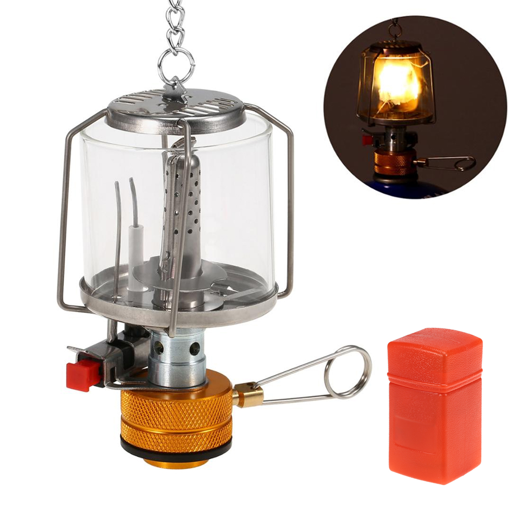 1 Set Gas Lamp Outdoor Camping - Camping Cooking Light reseña y precio