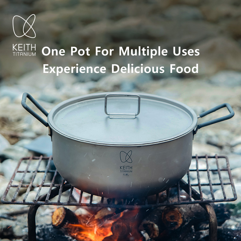 Olla de Cocina KEITH de Titani - Camping Cooking Handle reseña y precio
