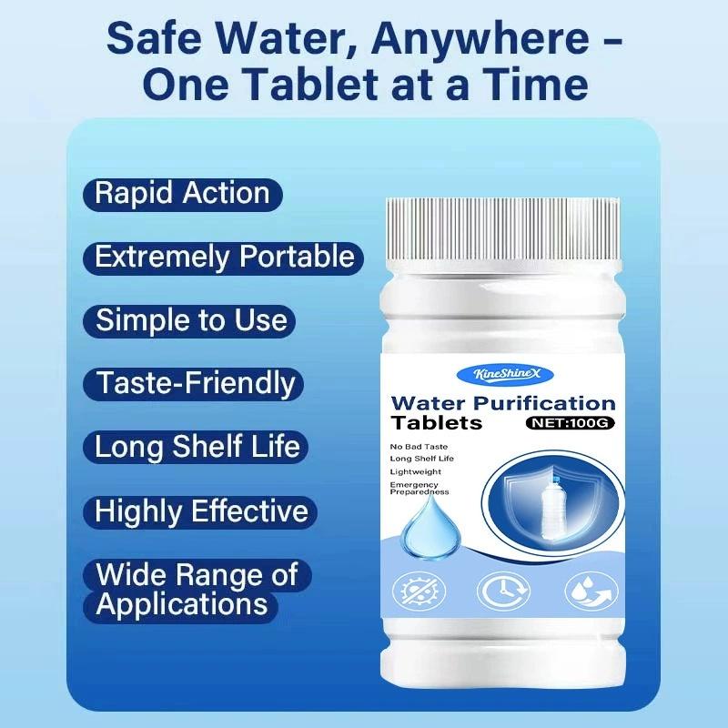 Tabletas Portátiles de Purific - Water Purification Tablet reseña y precio