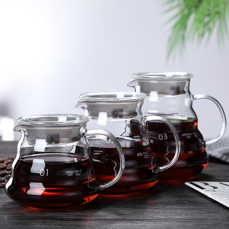 Juego de cafetera de vidrio de - Camping Cooking Utilities reseña y precio